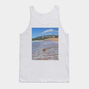 Pug Beach Days Tank Top